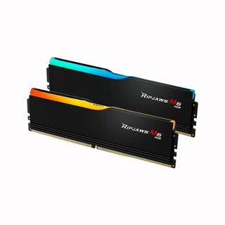 رم دسکتاپ DDR5 دوکاناله 6000 مگاهرتز CL36 جی اسکیل مدل RIPJAWS M5 RGB Black ظرفیت 32 گیگاب 102716447