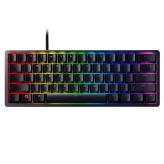 کیبورد گیمینگ ریزر مدل Huntsman Mini، سوییچ مکانیکال Optical بنفش، Tenkeyless، نورپردازی R 102752879