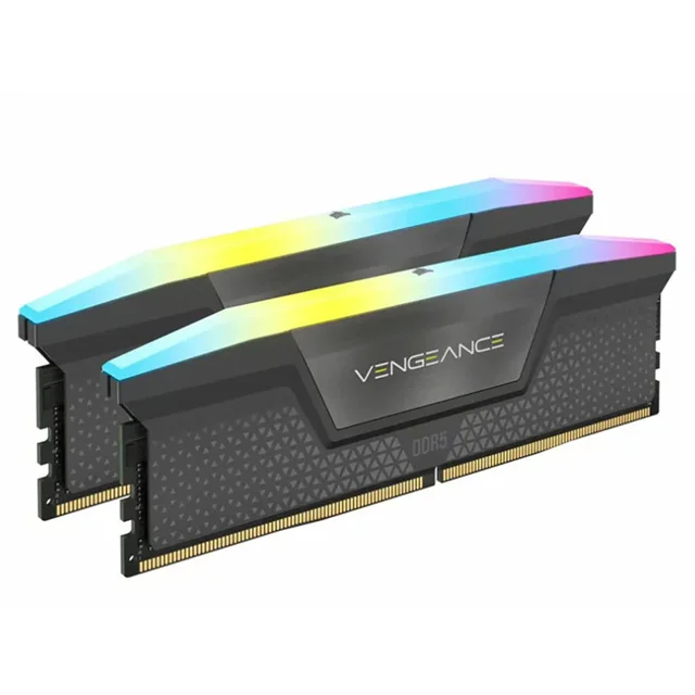 رم دسکتاپ کورسیر مدل VENGEANCE RGB DDR5 دو کاناله ظرفیت 32 گیگابایت فرکانس 5200 مگاهرتز تا 102716437