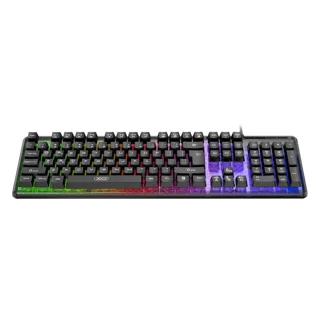 کیبورد گیمینگ ایکس او مدل KB-04، سوییچ ممبران، Full-size، نورپردازی LED RGB 102752654