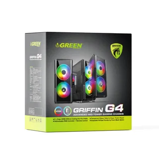کیس کامپیوتر گیمینگ گرین مدل GRIFFIN G4 102751769