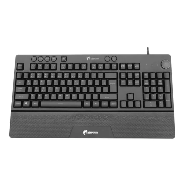 کیبورد مخصوص بازی گرین مدل GK703-RGBسوییچ ممبران ، Full Size، نورپردازی RGB 102752759