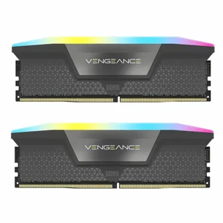 رم دسکتاپ DDR5 کورسیر مدل VENGEANCE RGB ظرفیت 64 گیگابایت دو کاناله 6200 مگاهرتز CL32 با ه 102716460