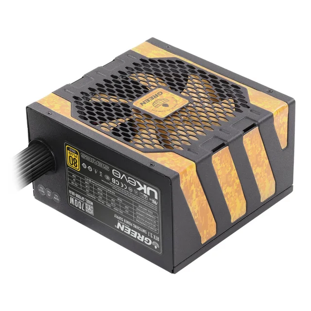 منبع تغذیه کامپیوتر 700W وات گرین مدل GP700A-UK EVO V3.1 (ATX 3.1) 102716878