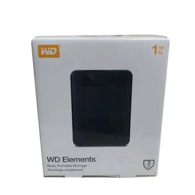 هارد اکسترنال وسترن دیجیتال مدل ELEMENTS ظرفیت یک ترابایت دارای رابط USB Type-A 3.2 102864008