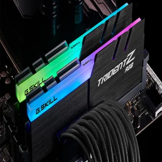 رم دسکتاپ DDR4 دو کاناله 3200 مگاهرتز CL16 جی اسکیل سری TRIDENT Z RGB ظرفیت 32 گیگابایت بس 102716417