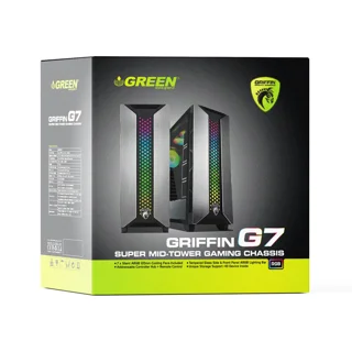 کیس کامپیوتر گیمینگ گرین مدل GRIFFIN G7 102751818